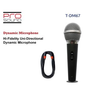 Micrófono Dinamico Voces Pro Sound T-DM67
