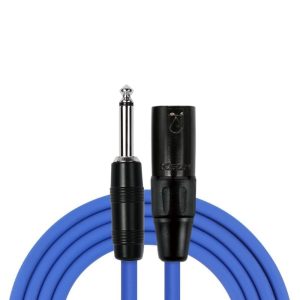 Cable Audio XLR M a 1/4 mono 10 m Kirlin